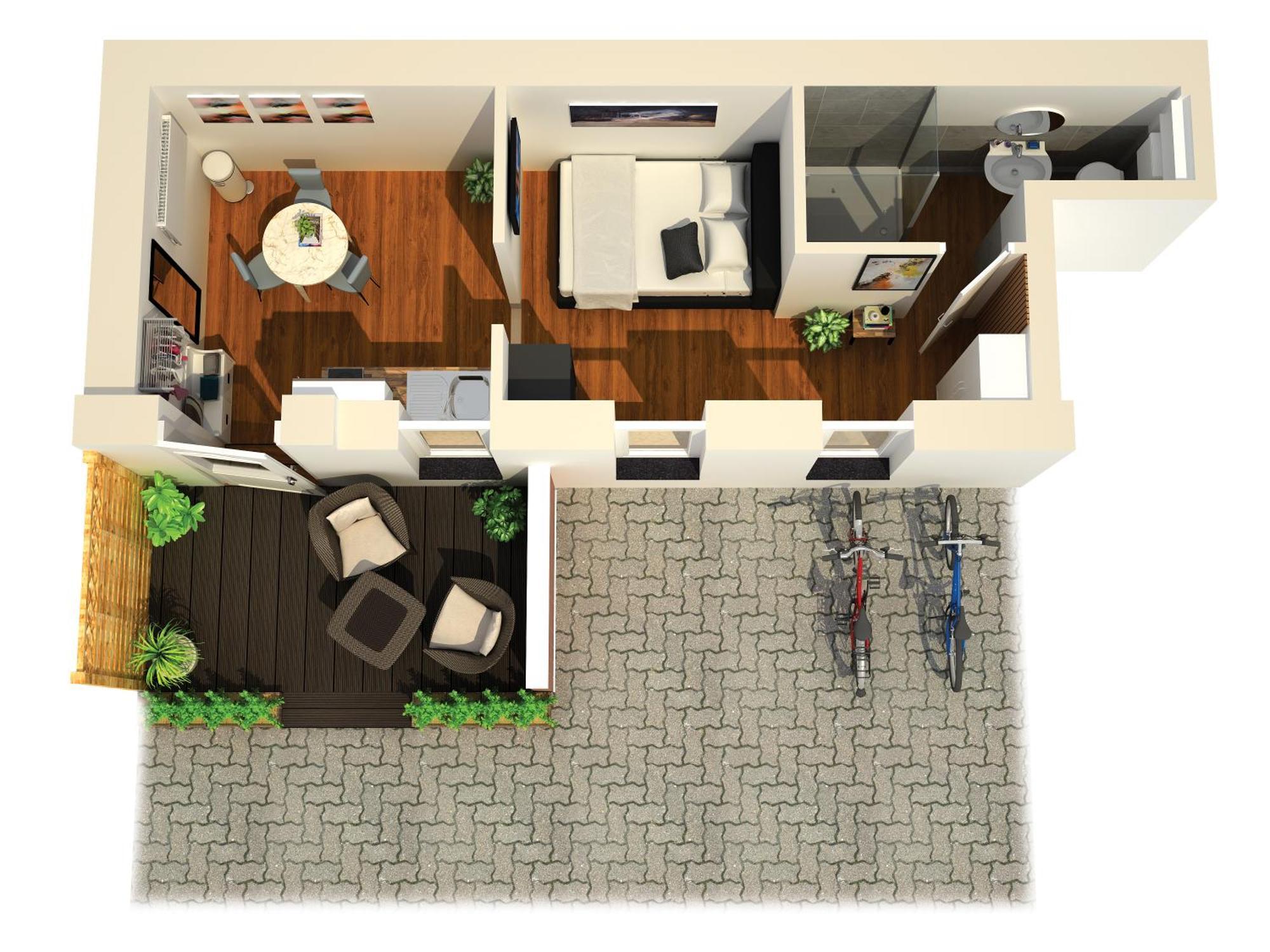 Modernes Apartement Am Rhein In Ruhiger Lage 科隆 外观 照片
