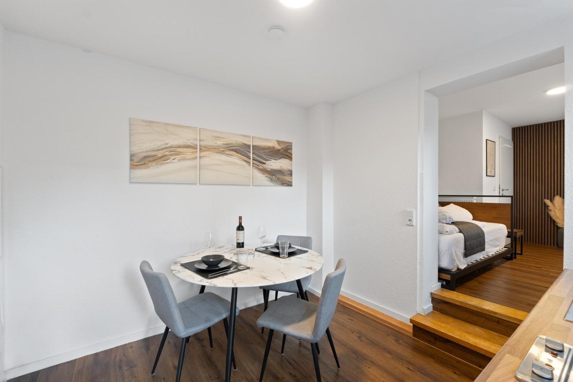 Modernes Apartement Am Rhein In Ruhiger Lage 科隆 外观 照片