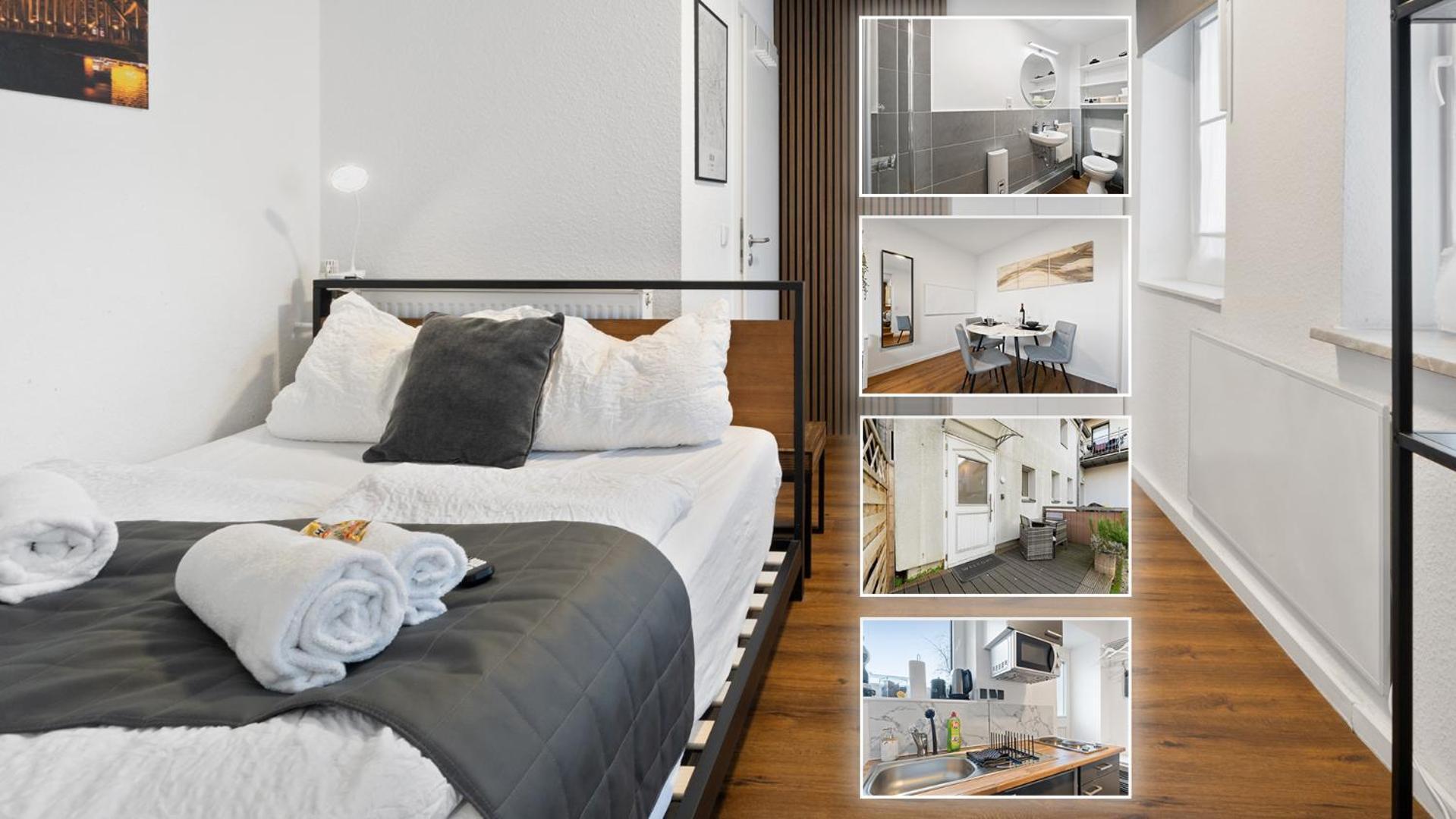 Modernes Apartement Am Rhein In Ruhiger Lage 科隆 外观 照片
